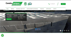 Desktop Screenshot of blocosconstrucampos.com
